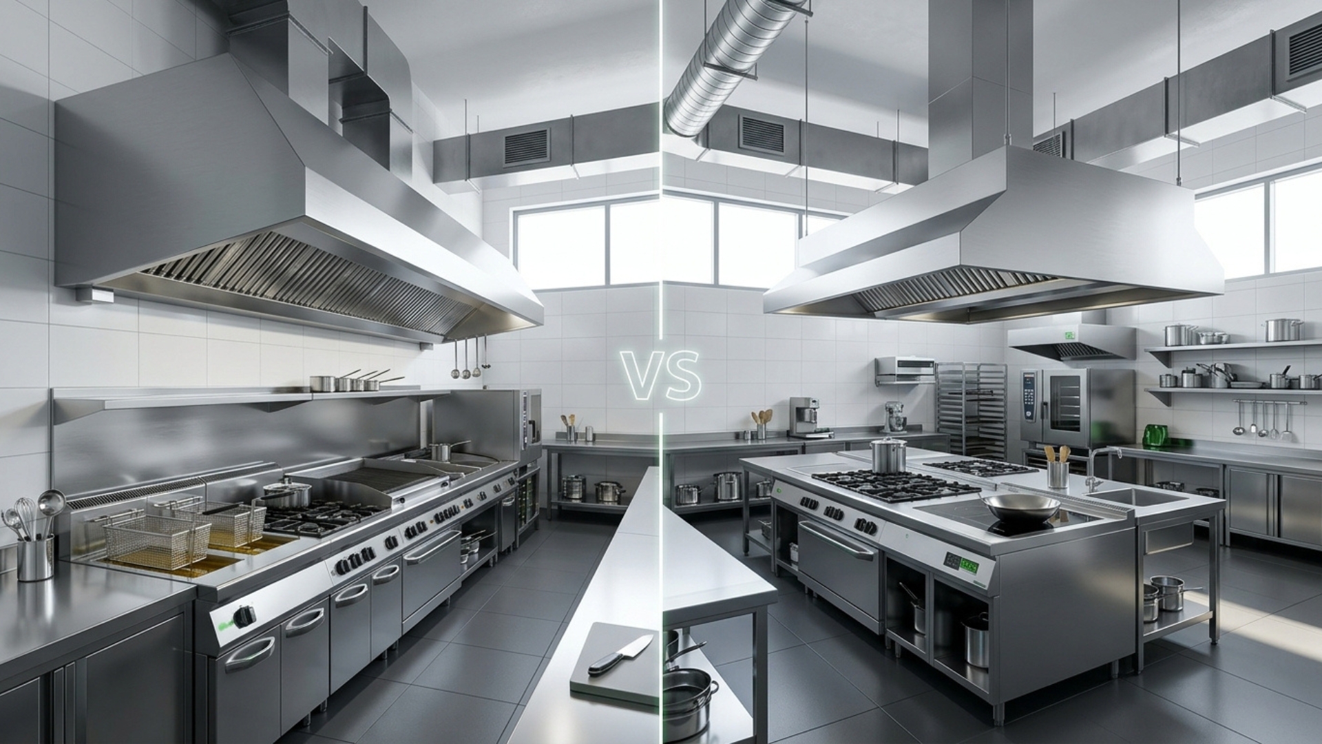 Canopy Kitchen Hood vs Island Hood