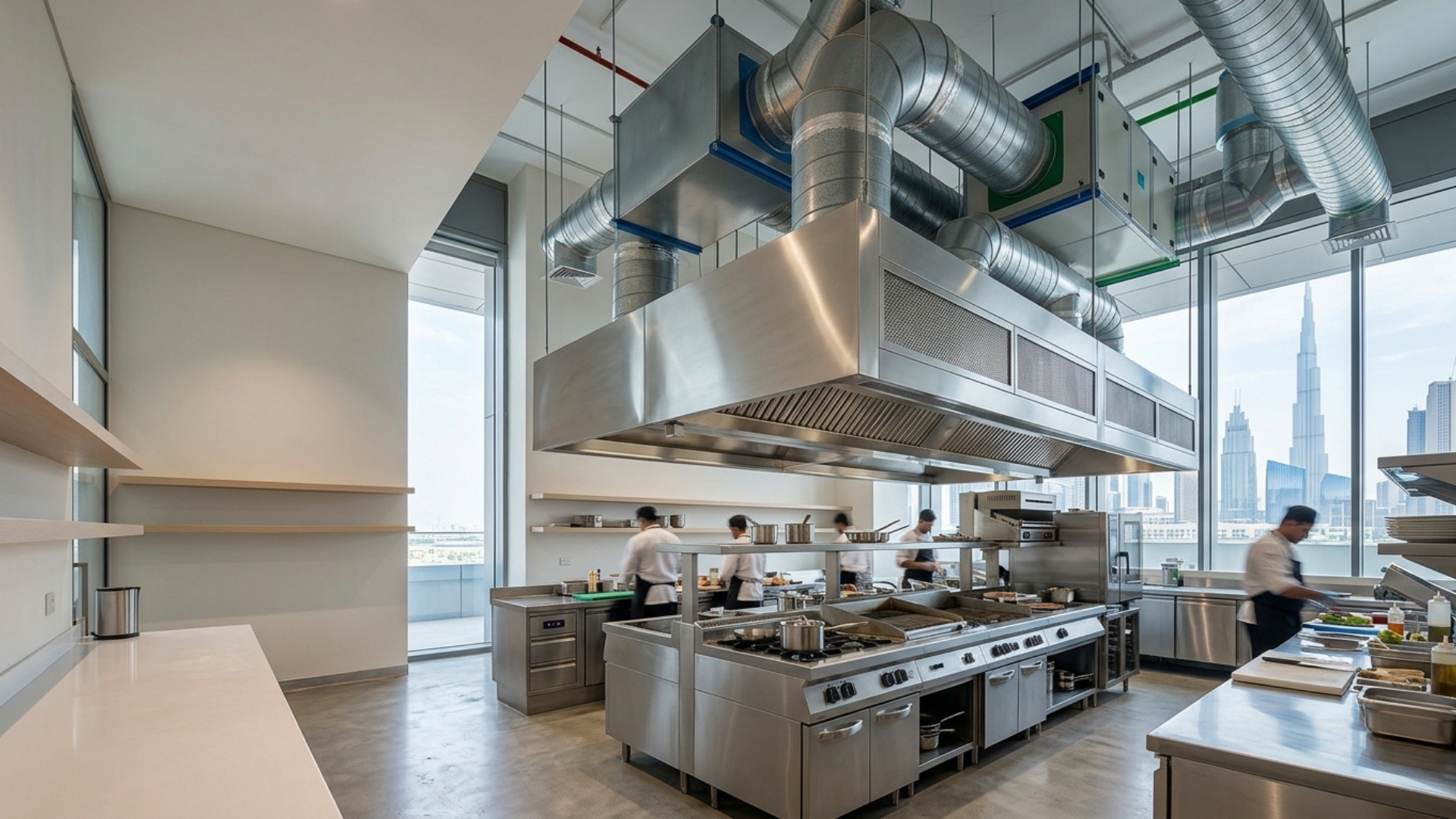 Commercial Kitchen Ventilation for Cloud Kitchens Dubai